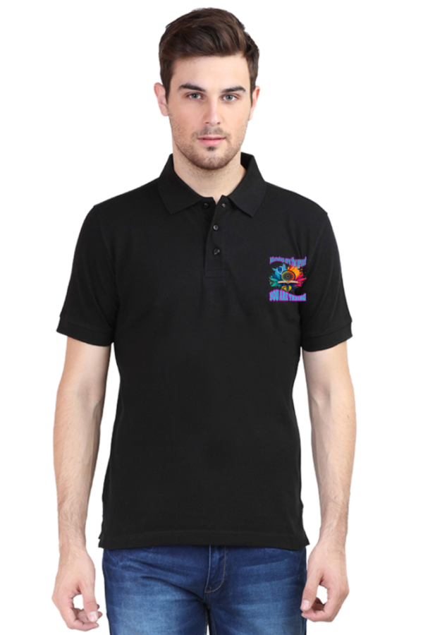 Mistakes Are the Proof Motivational Quote Polo T-Shirt for Boys | Jazzio Inspirational Tee | Keep Trying 💪👕 - Image 6