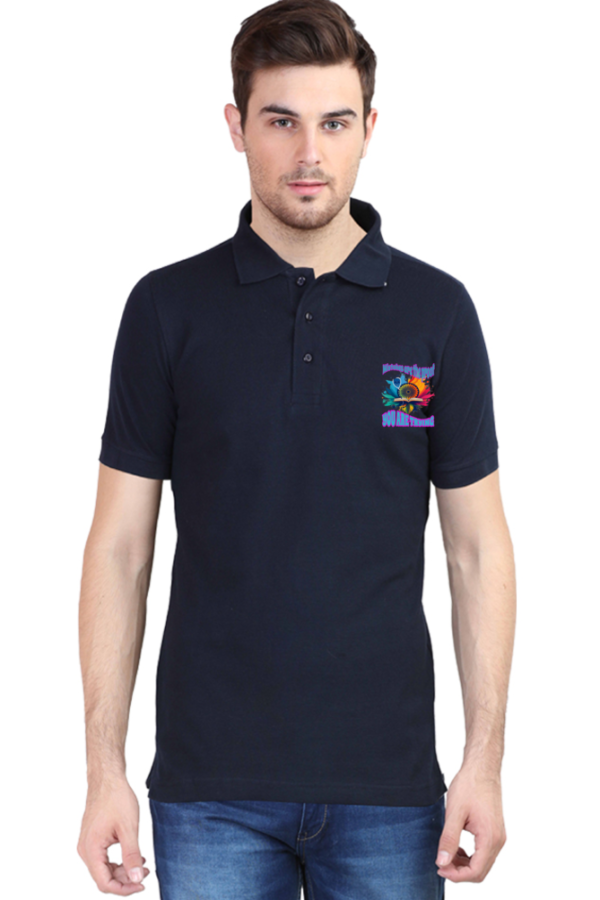 Mistakes Are the Proof Motivational Quote Polo T-Shirt for Boys | Jazzio Inspirational Tee | Keep Trying 💪👕 - Image 4