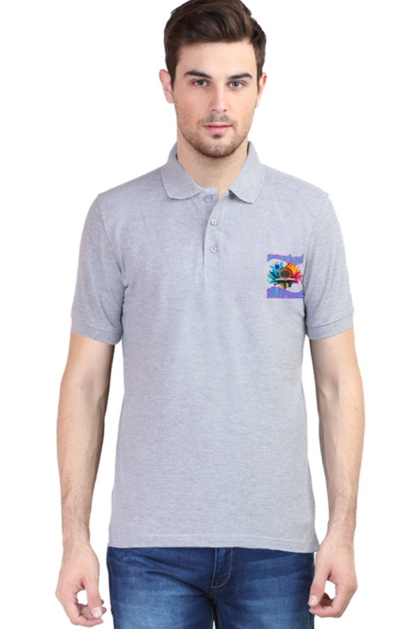 Mistakes Are the Proof Motivational Quote Polo T-Shirt for Boys | Jazzio Inspirational Tee | Keep Trying 💪👕 - Image 2